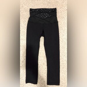 Lululemon High-Waisted Crop Leggings